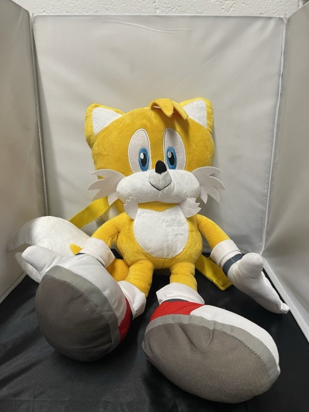 Official Sonic the Hedgehog Tails Plush Character Backpack